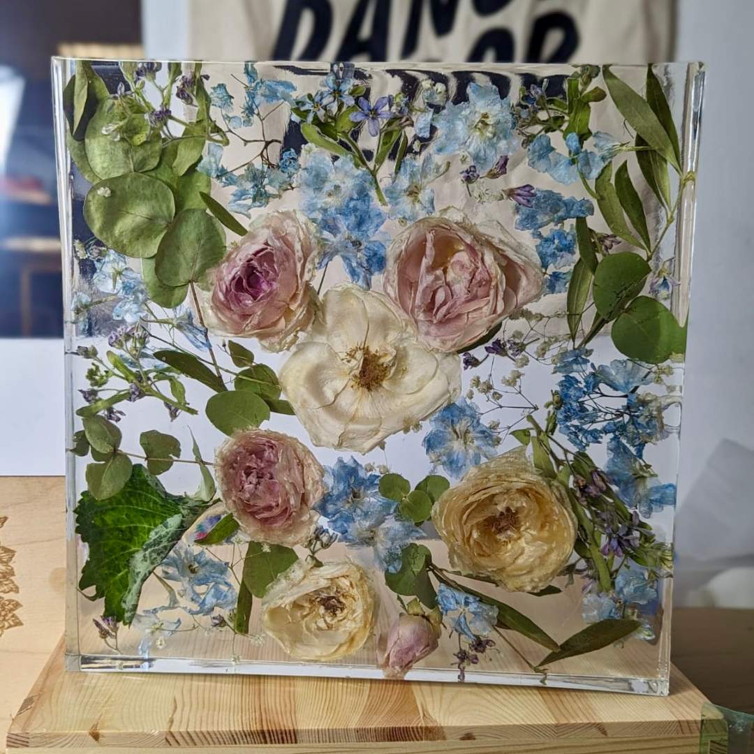 Floral Preservation Block Mold