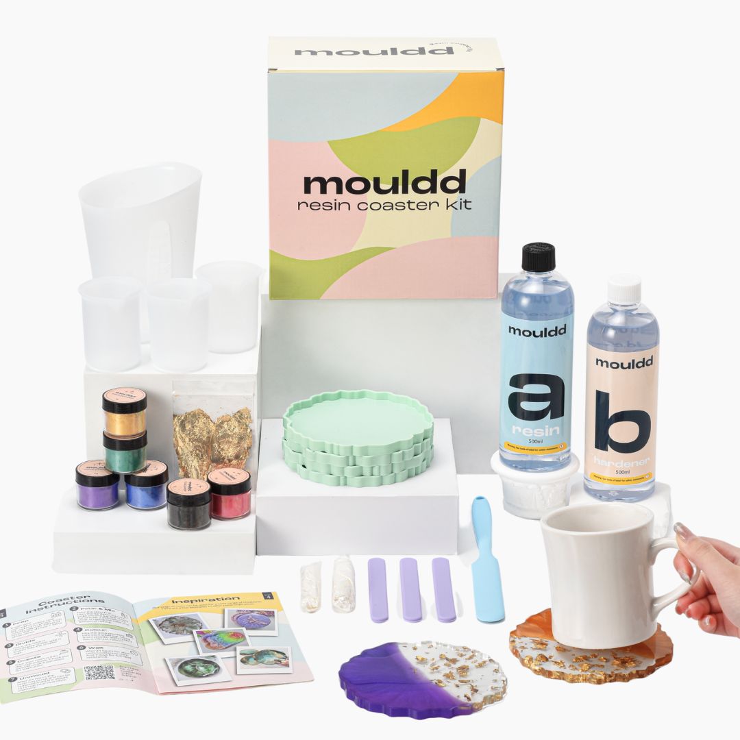 Mouldd 34oz Resin Coaster Kit