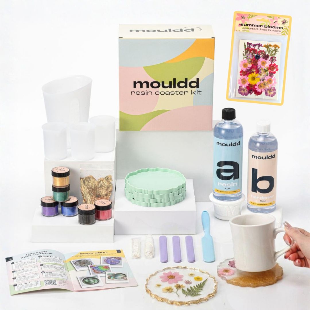 Mouldd 34oz Resin Coaster Kit