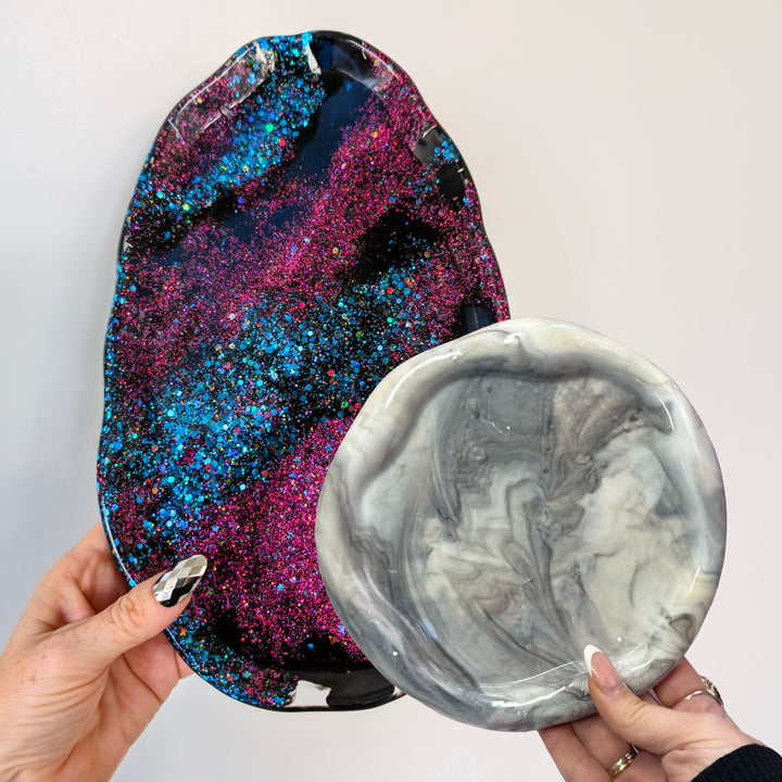 Two Irregular Tray Molds