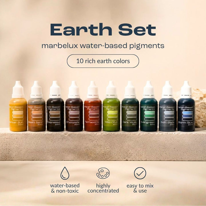 Marbelux Eco-Resin Pigment Sets
