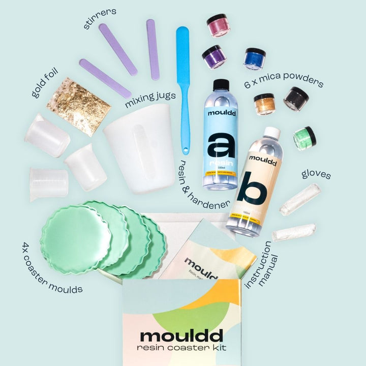 Mouldd Resin Coaster Kit