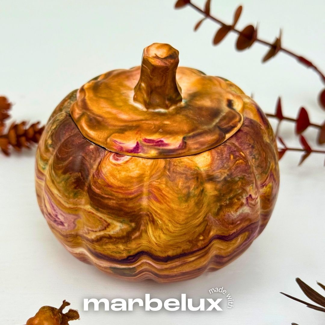 Two Pumpkin Pot Moulds